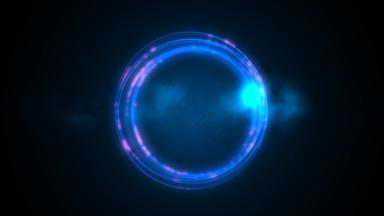 蓝色的光动画效果背景铃声制作成循环播放